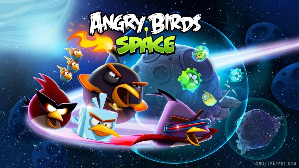 Angry Birds Space Wallpapers