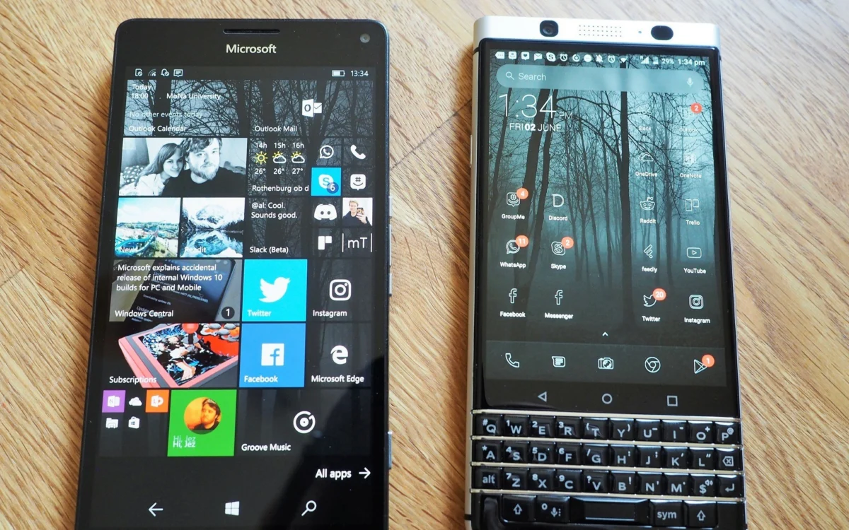 BlackBerry KEYone is the best phone for using Office 365 on the go
