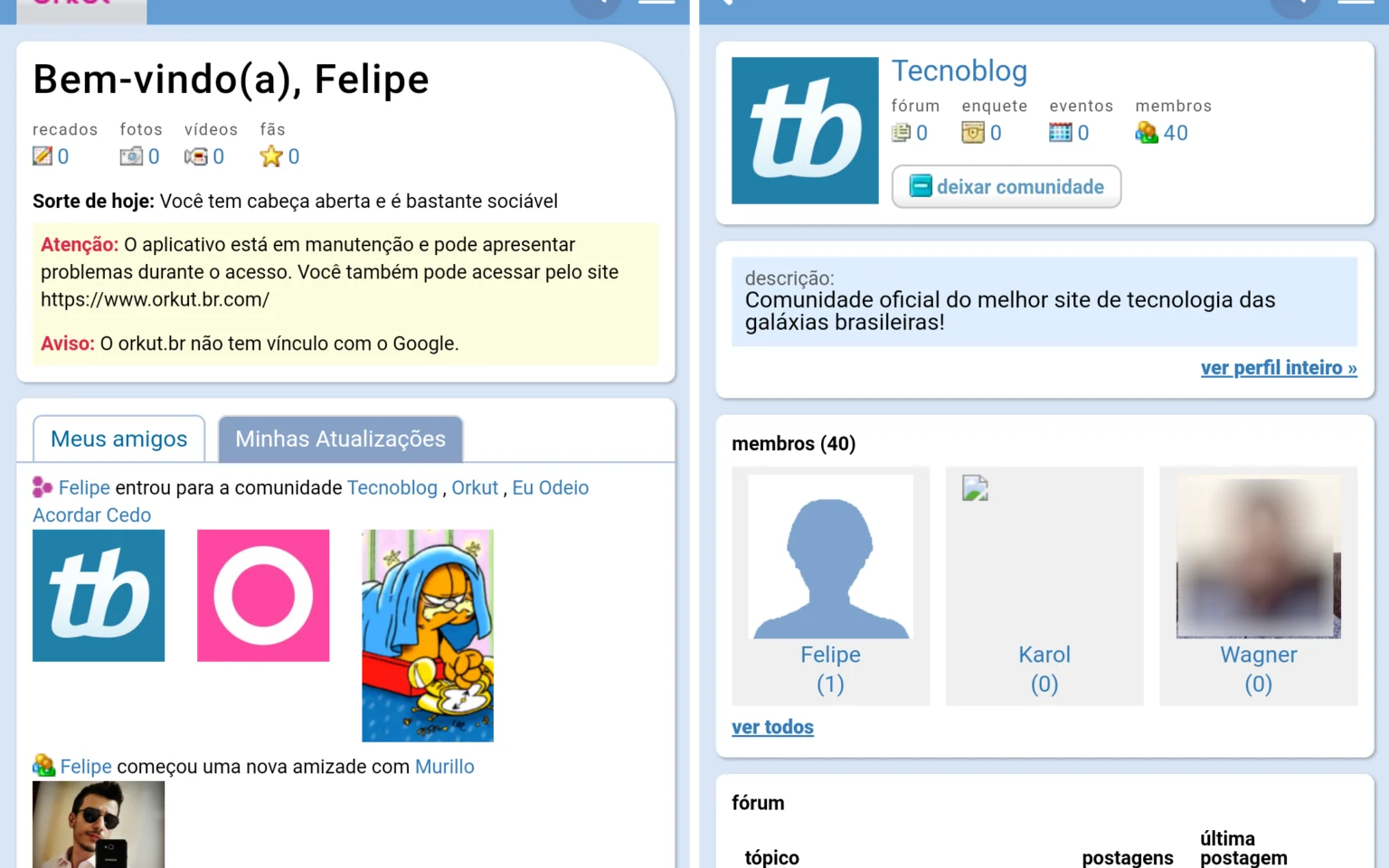 Orkut e BuddyPoke voltam à tona com Avatares do Facebook • Tecnoblog