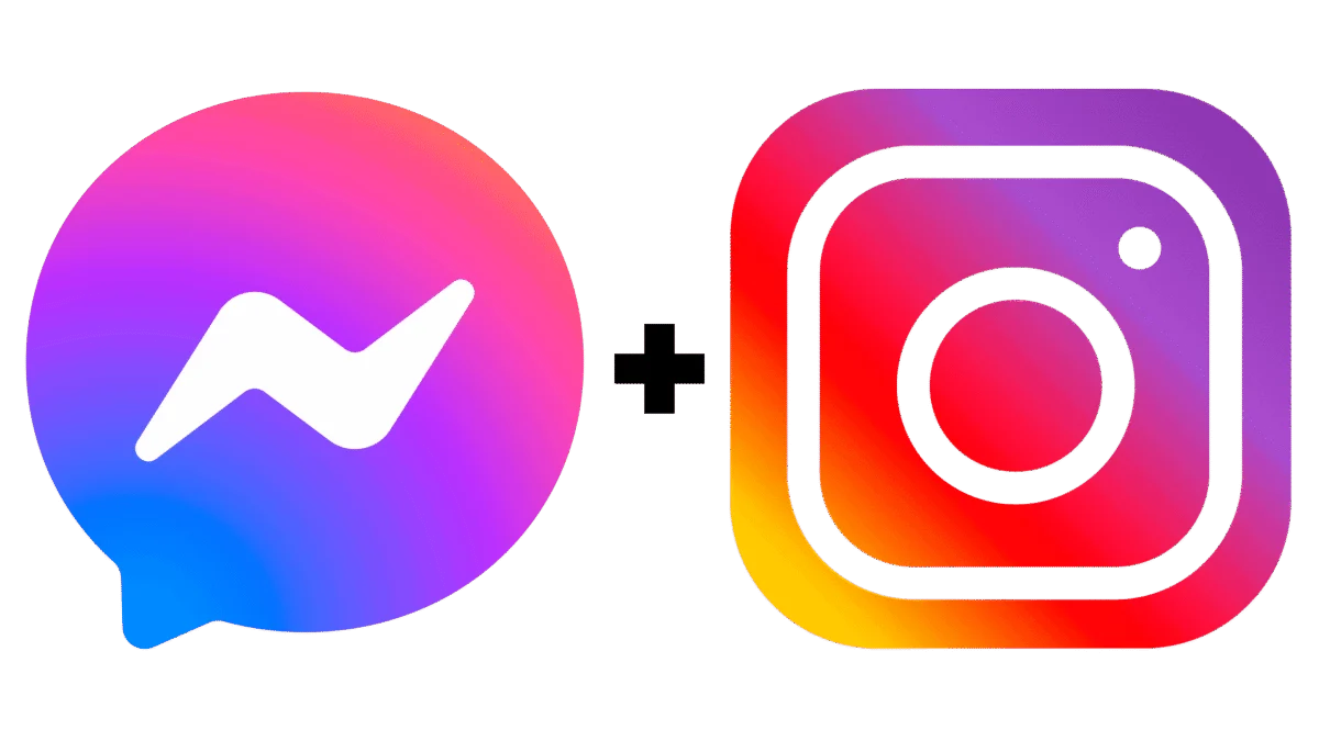Updated Messenger logo from Facebook