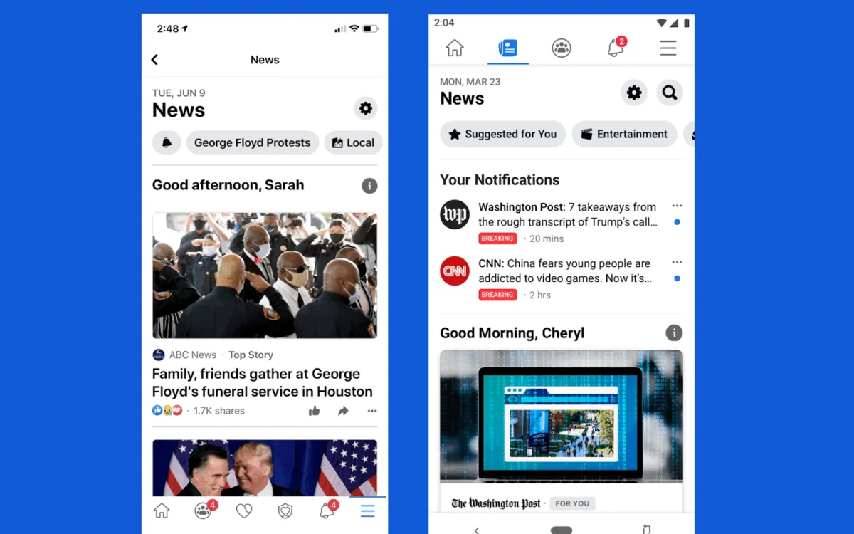 Facebook is rolling out its News section for all users in the US with