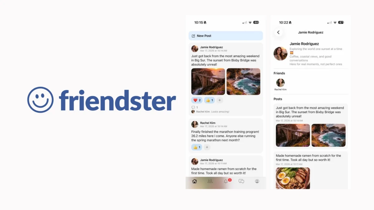 Friendster relaunches as a more intimate, friends-focused social
