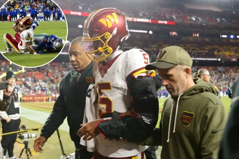 Commanders QB Jayden Daniels’ injury timeline revealed following