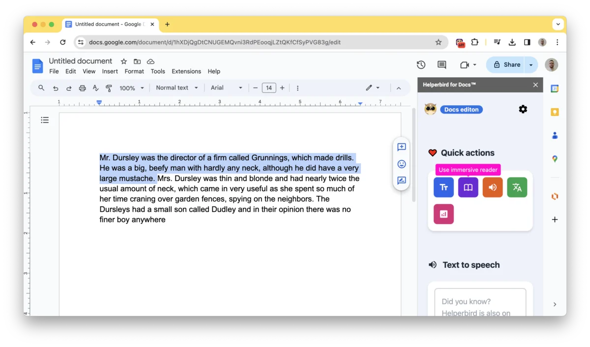 How to Use Immersive Reader in Google Docs, Step-by-Step Guide