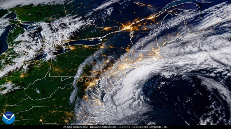 Evacuations Underway As Monster Nor’easter Pummels East Coast