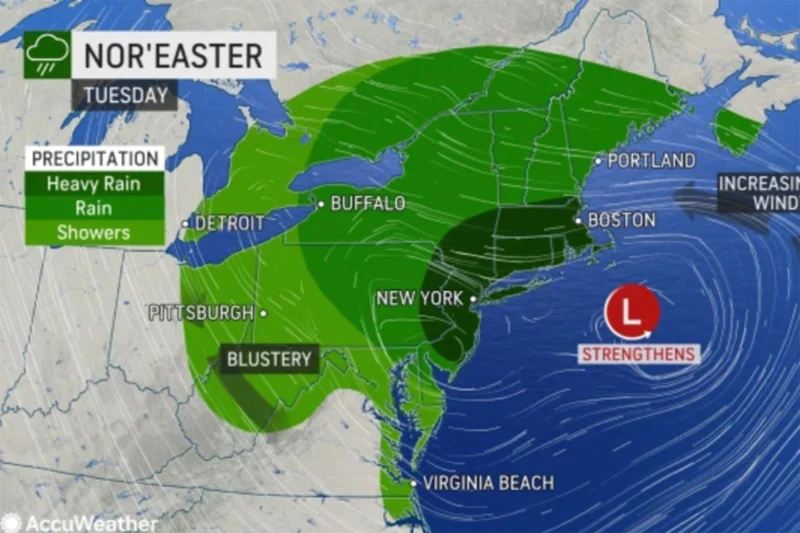 noreaster NY Post - Nor’easter expected as North Face raincoat goes on sale ahead of Prime Big Deal Days
