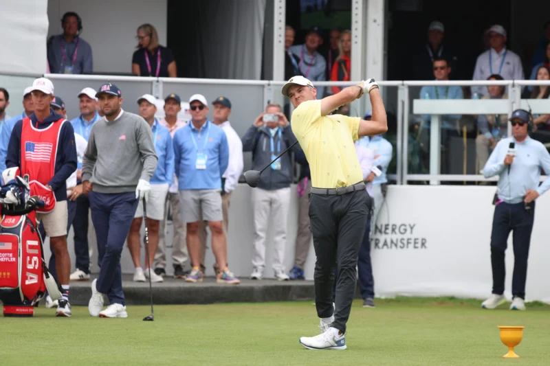 Presidents Cup 2026: Best photos from Friday Day 2 at Medinah Country Club