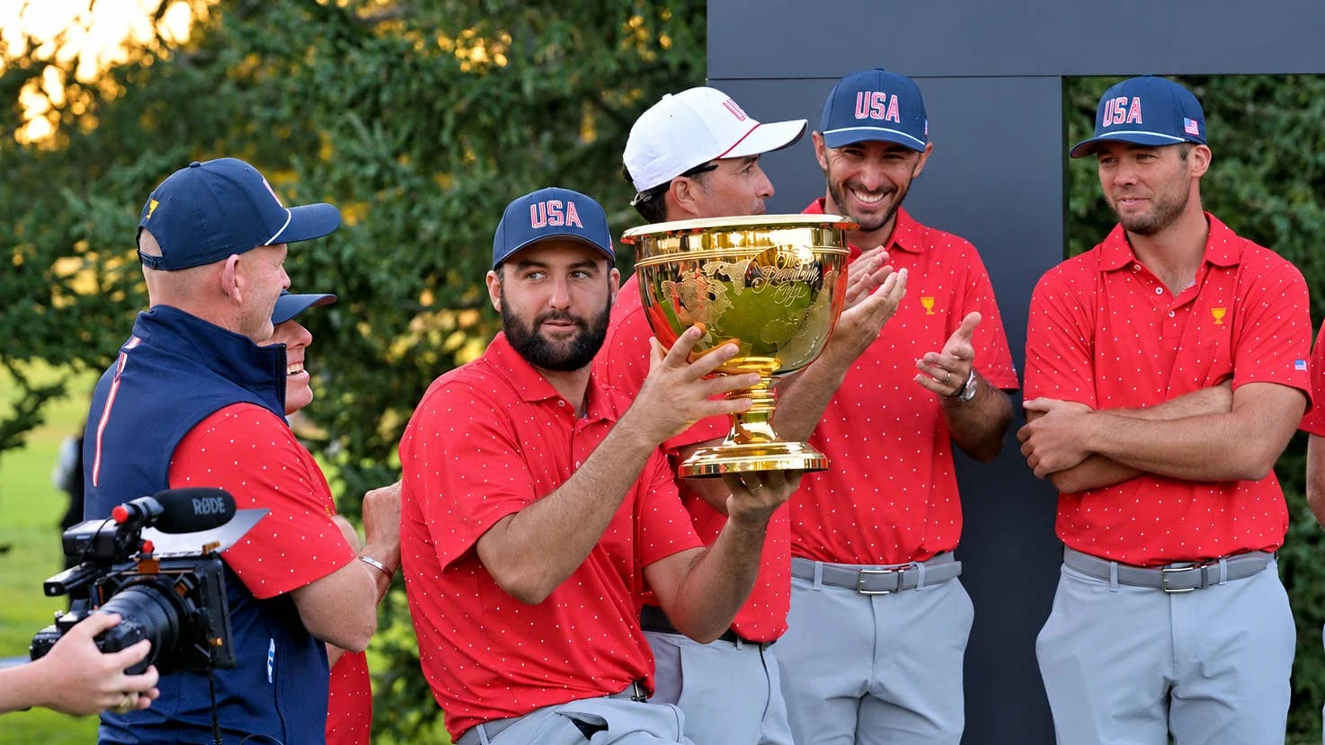 Presidents Cup opens at Medinah with five four-ball matches