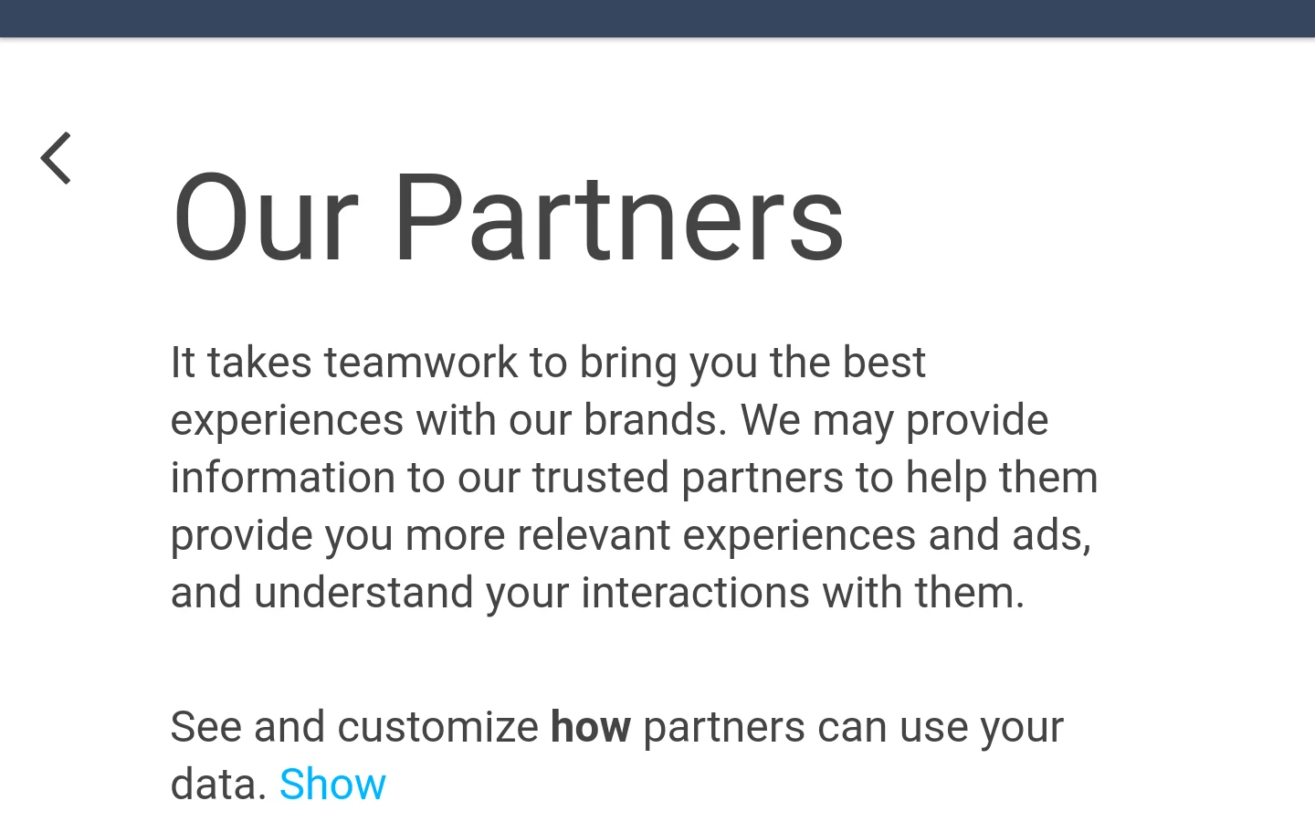 Tumblr's new privacy policy makes you have to individually un-select