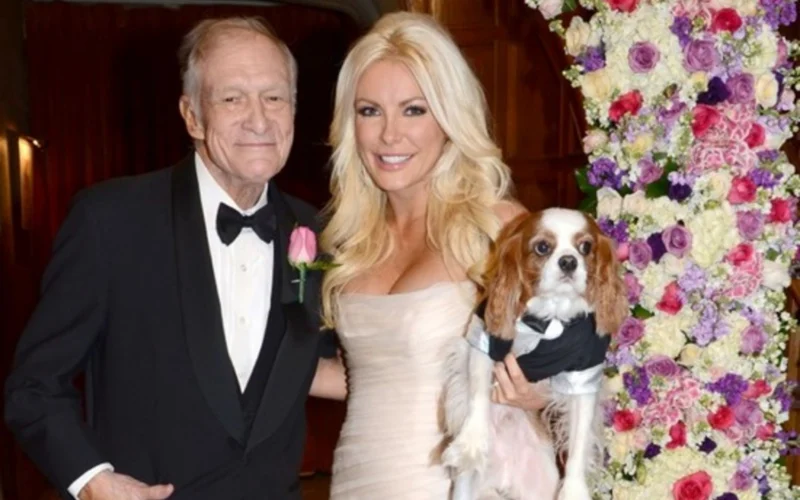 Crystal Harris And Hugh Hefn