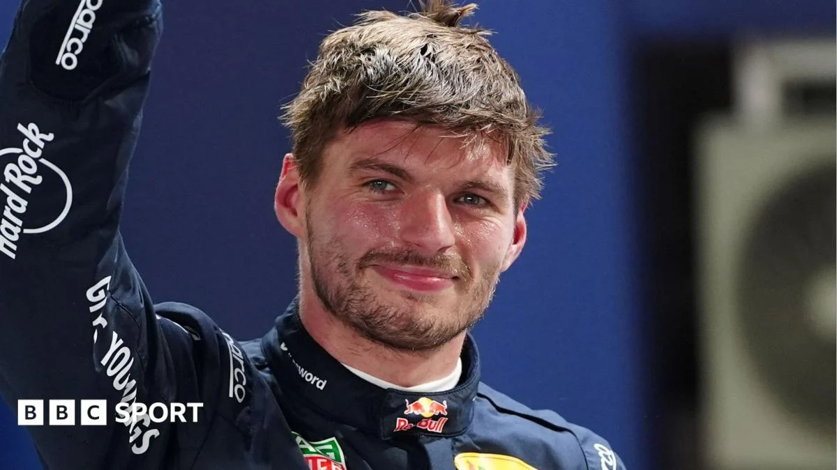 Verstappen wins Singapore sprint and takes pole as Russell crashes